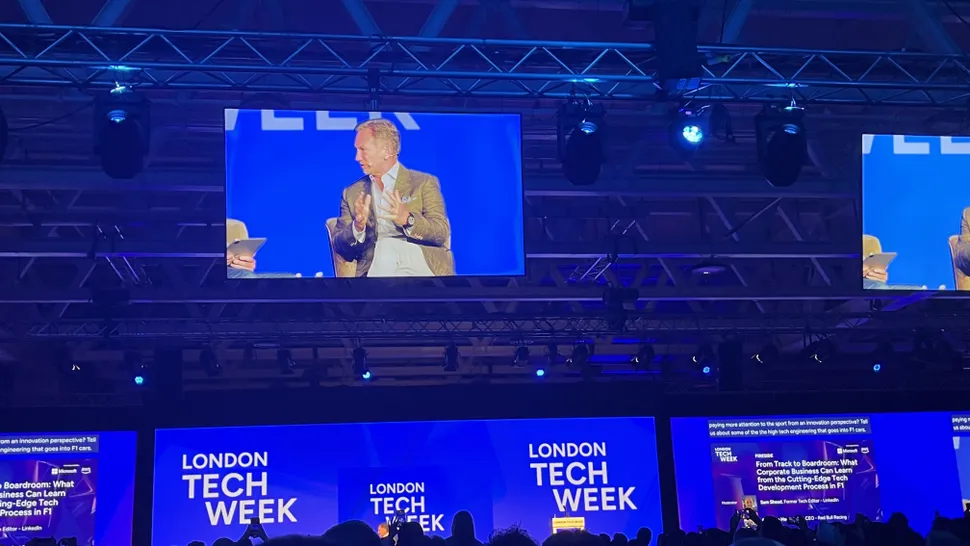Christian Horner at London Tech Week